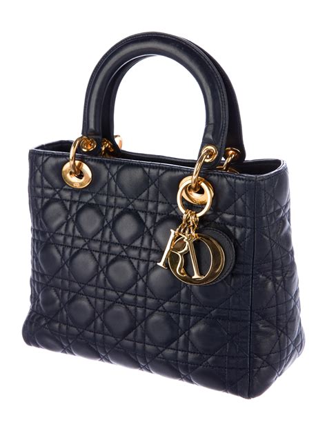 dior lady blue|medium Lady Dior bag price.